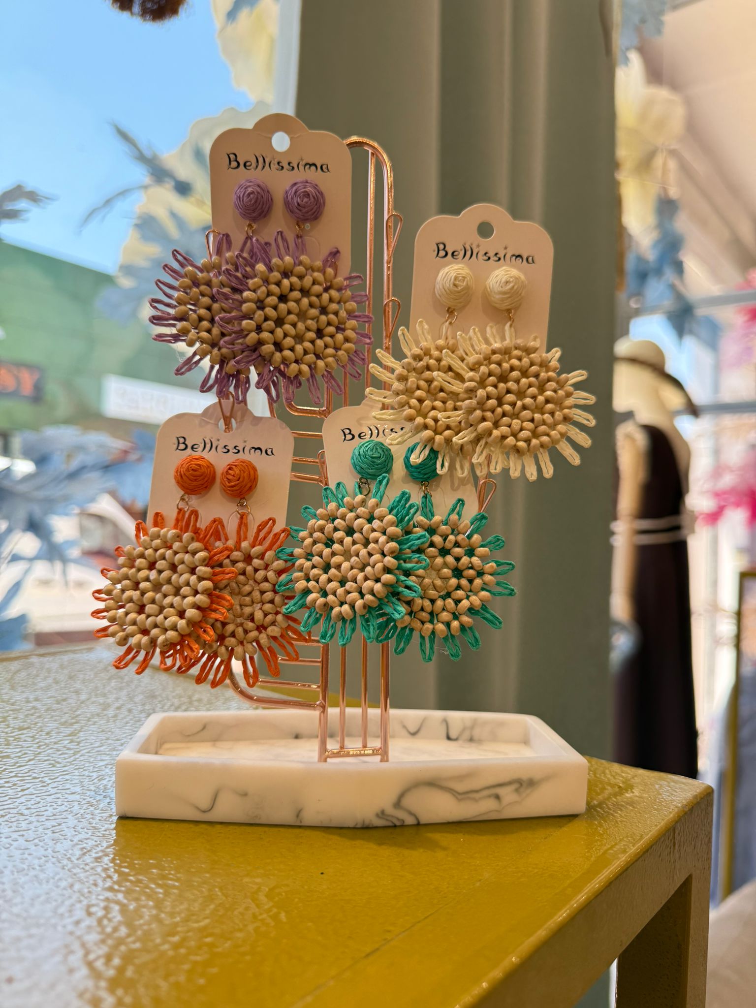 By LILY Pendientes Rafia Eleonora - Imagen 2