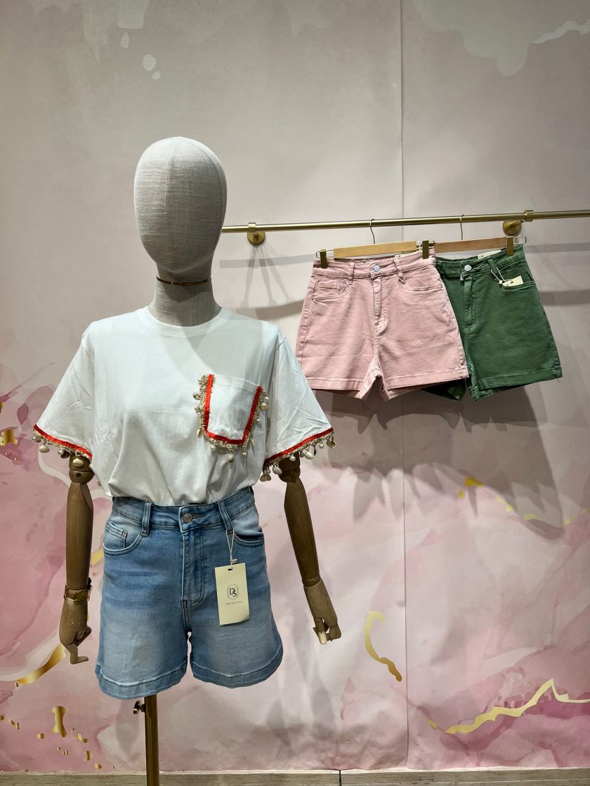 Pack 5 Unidades Short Denim Basic