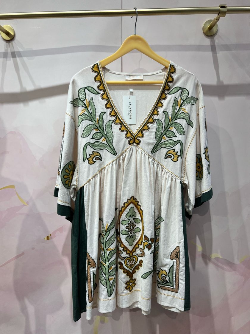 Vestido Cecilia Verde - Imagen 4