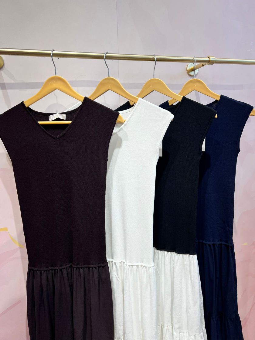 Vestido Combinado Amalia - Imagen 4