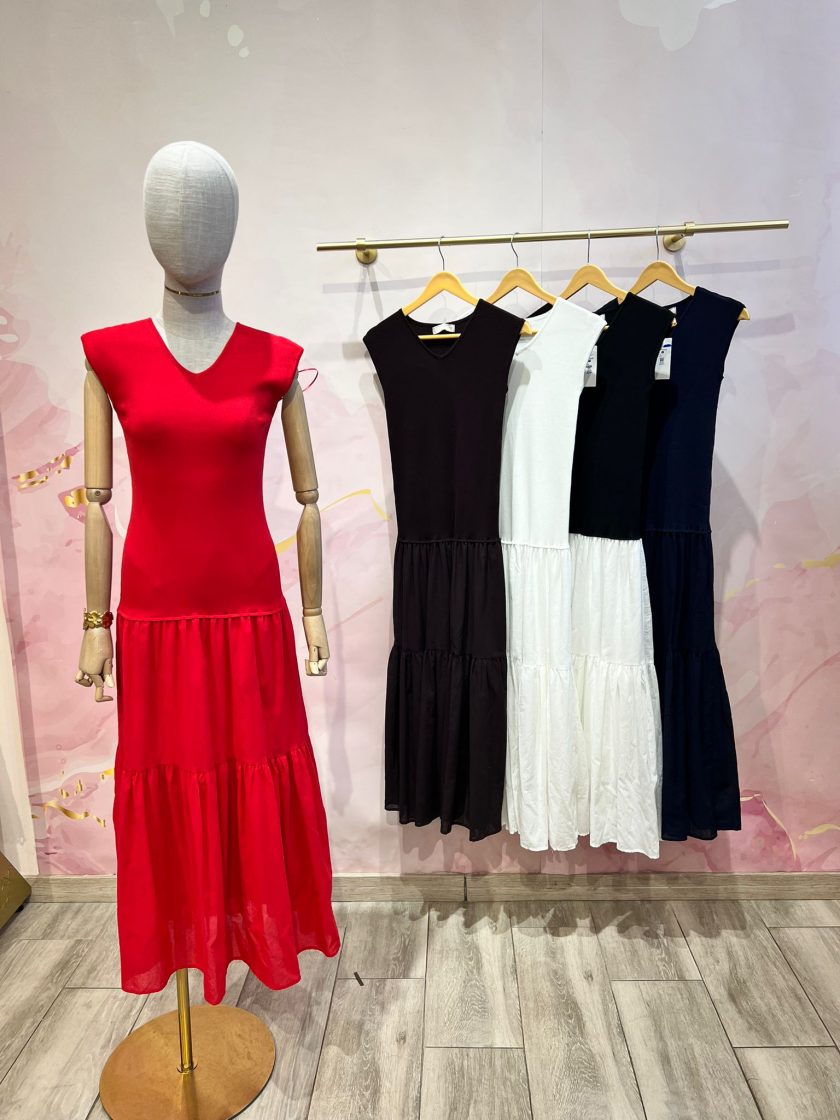 Vestido Combinado Amalia