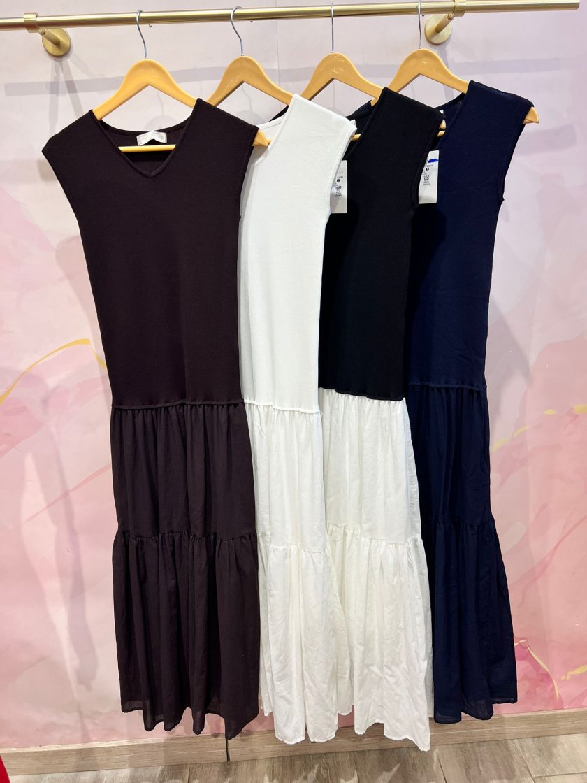 Vestido Combinado Amalia - Imagen 5