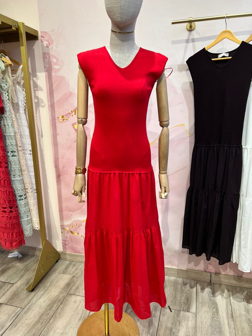 Vestido Combinado Amalia - Imagen 2