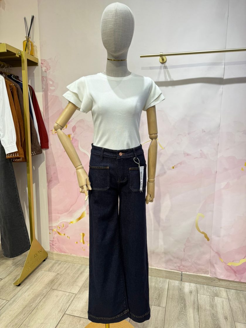 Pack 5 Unidades Jeans Wide Leg Cruz - Imagen 3