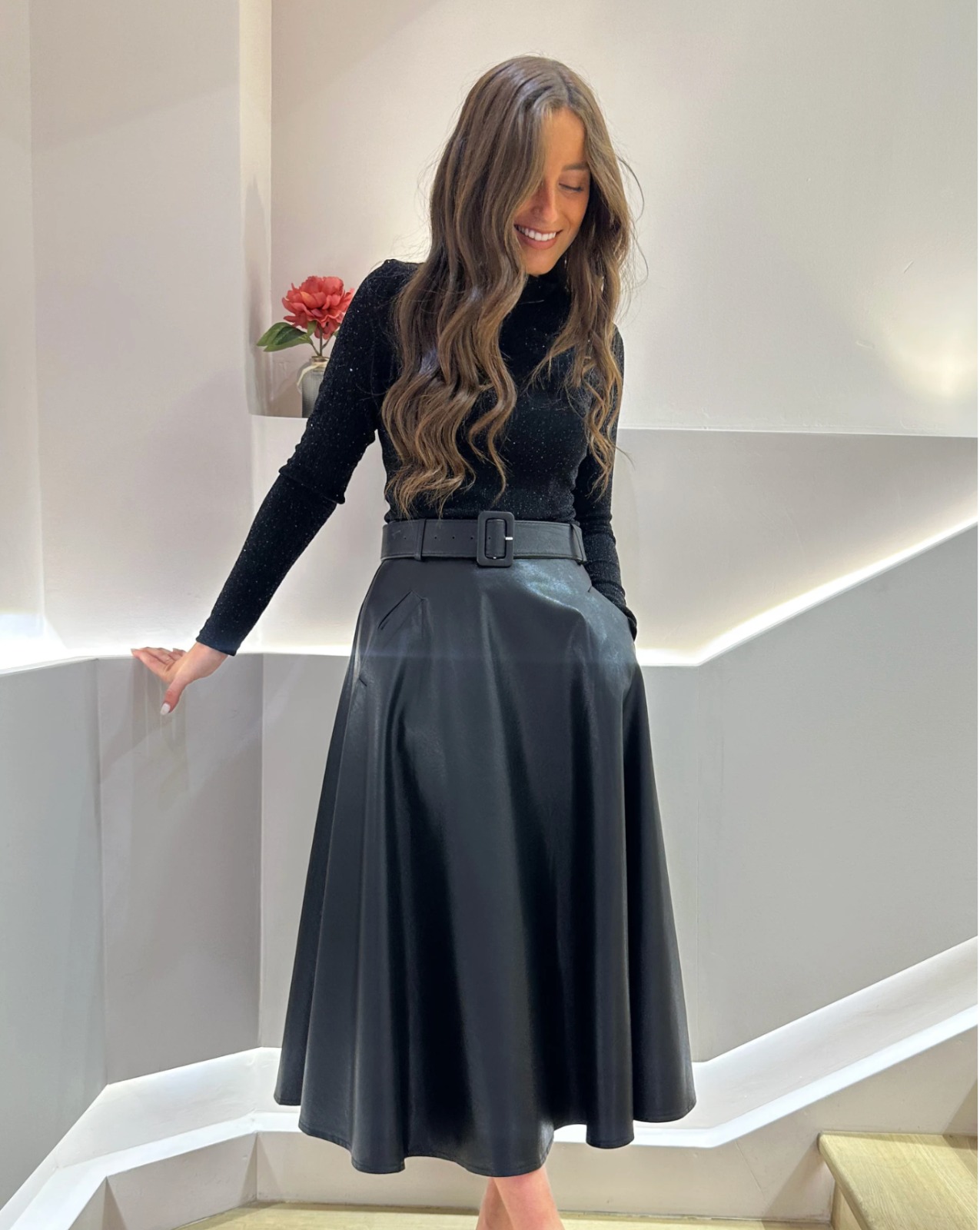 Pack de 3 Falda Poliepiel Fabiana