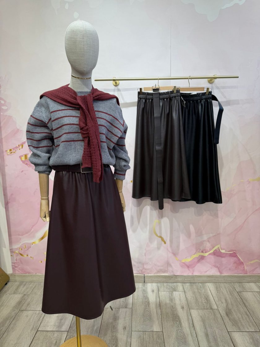 Pack de 3 Falda Poliepiel Fabiana - Imagen 2